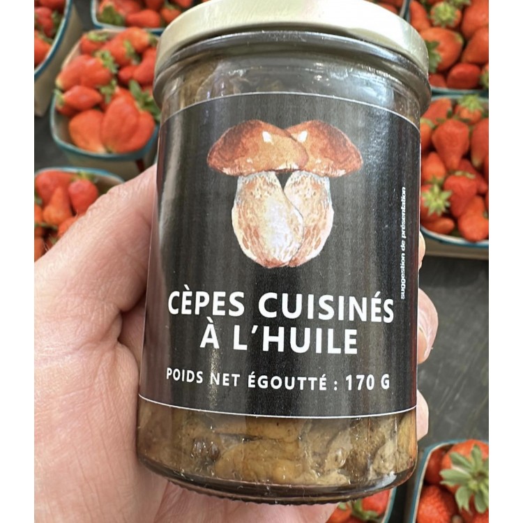 Cèpes à l'huile