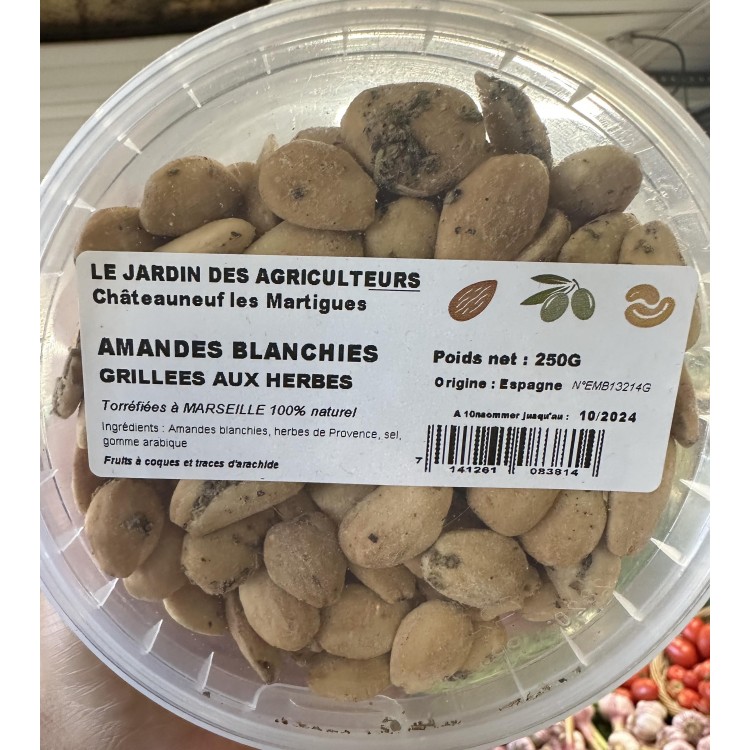 Amandes Blanchies (250g)